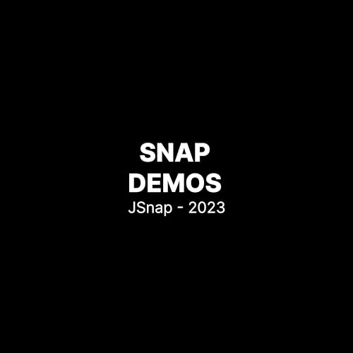 Snap Demos by JSnap - Album Cover